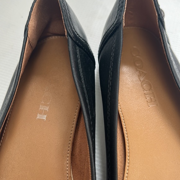 COACH Chelsea Flats | Black | Size 6 - Picture 5 of 6